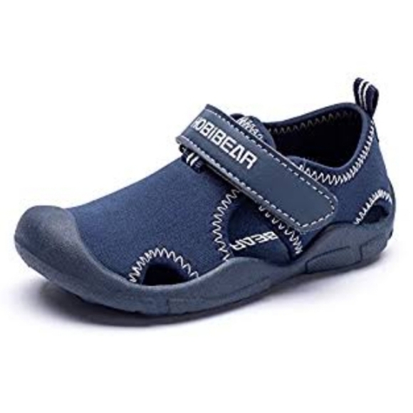 HOBIBEAR UNISEX Water Shoes Quick Dry Closed-Toe Aquatic  Sandals Size 27/ 10 - Picture 1 of 3